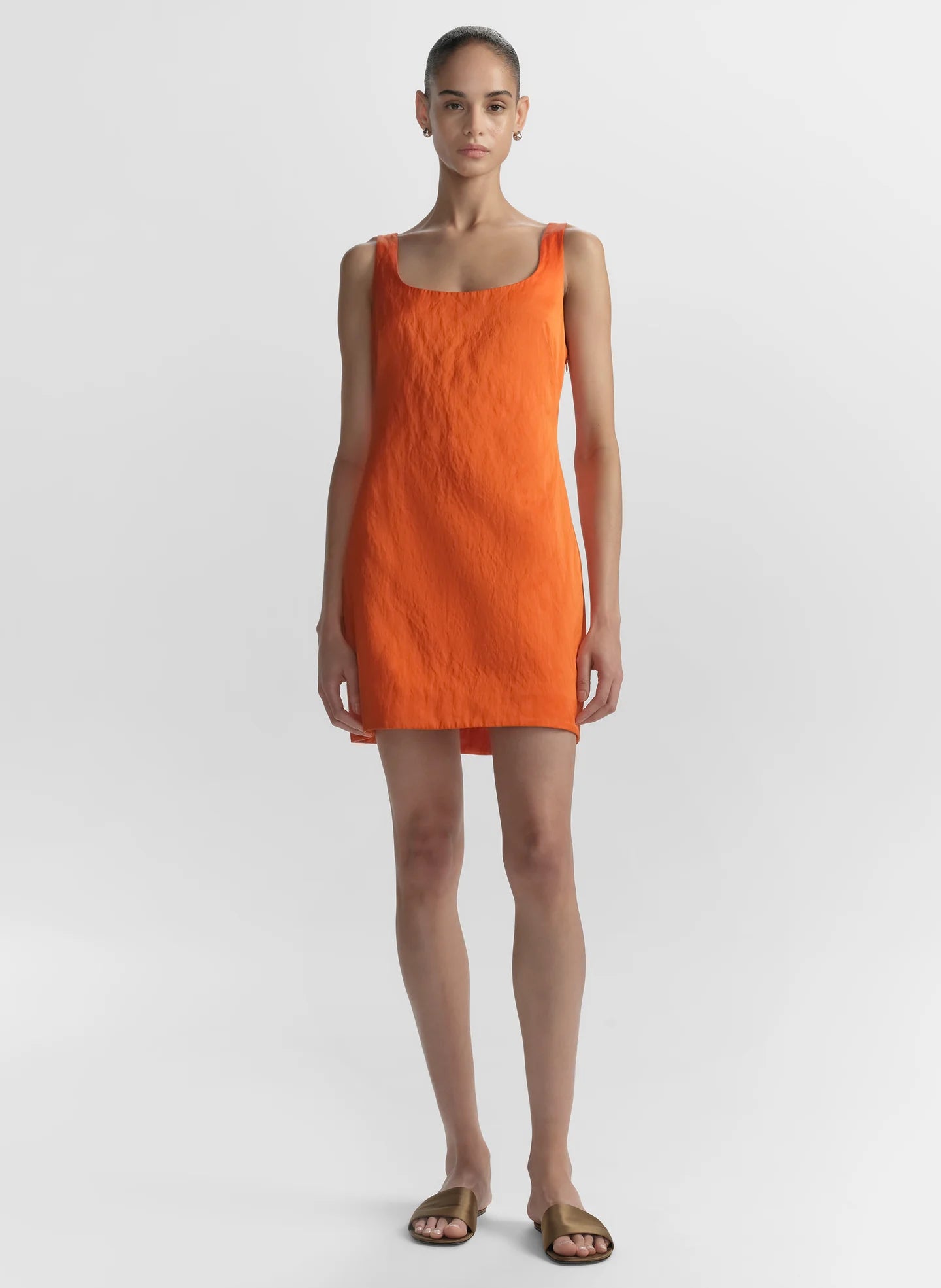 Faye Satin Mini Dress