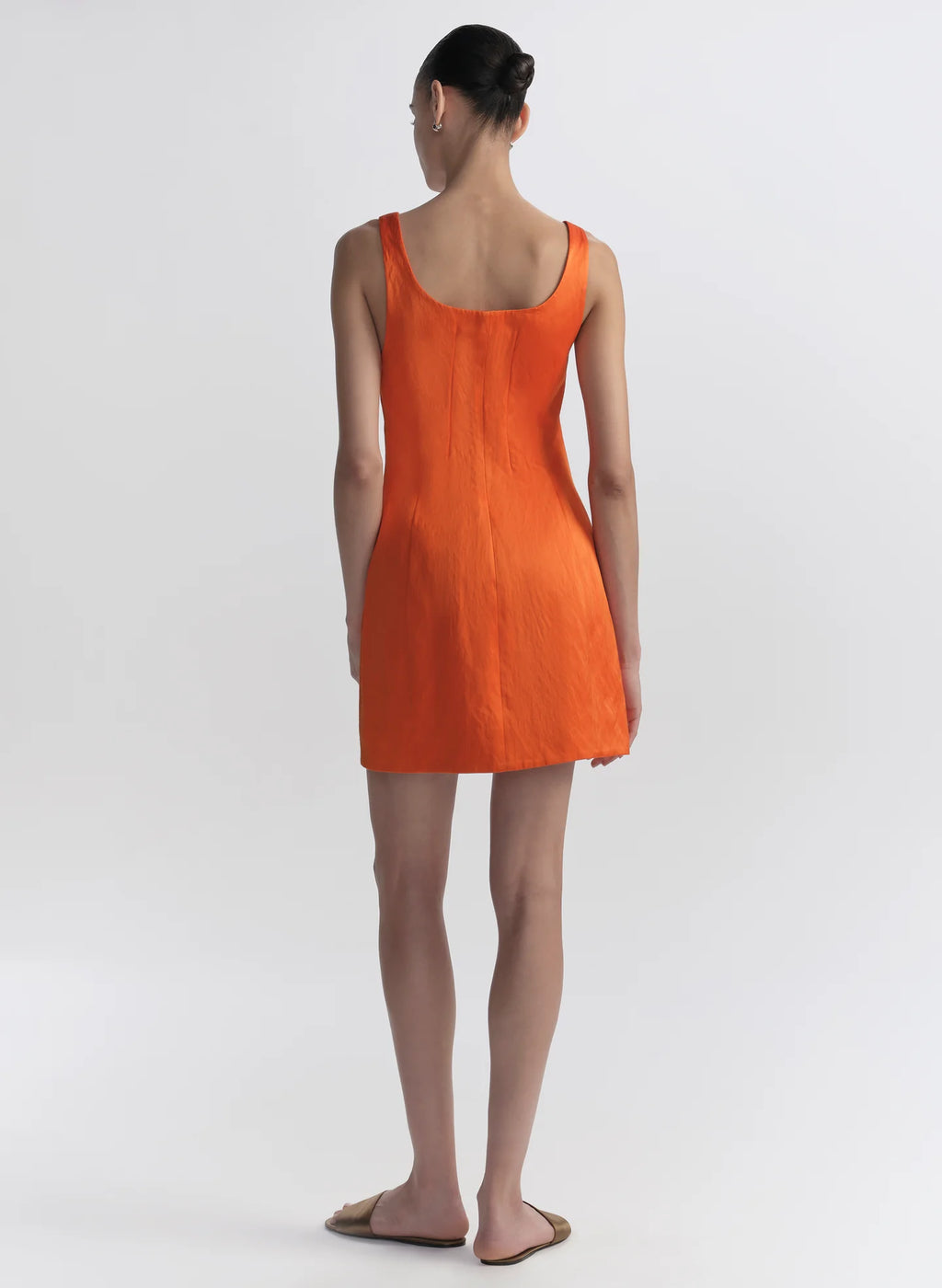 Faye Satin Mini Dress