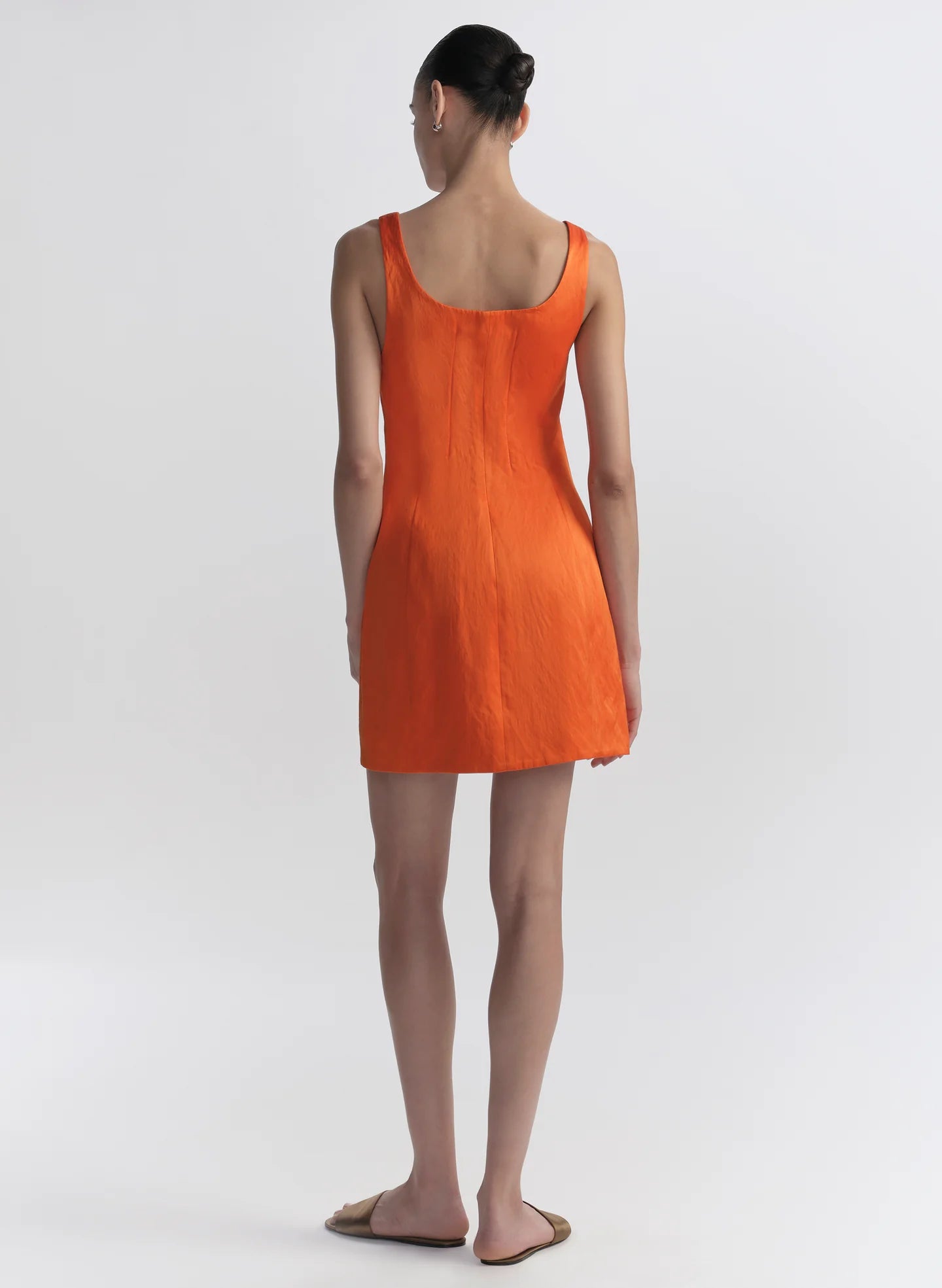 Faye Satin Mini Dress