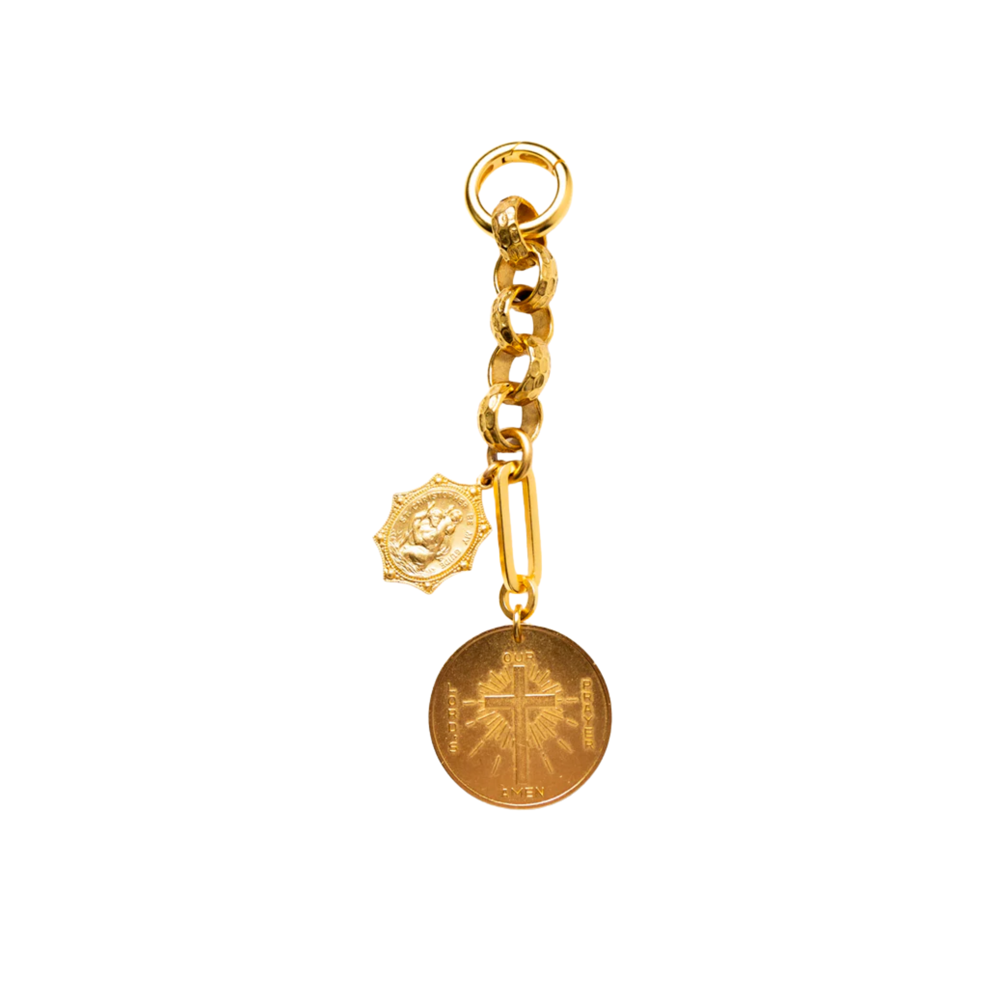 St. Christopher Bag Charm