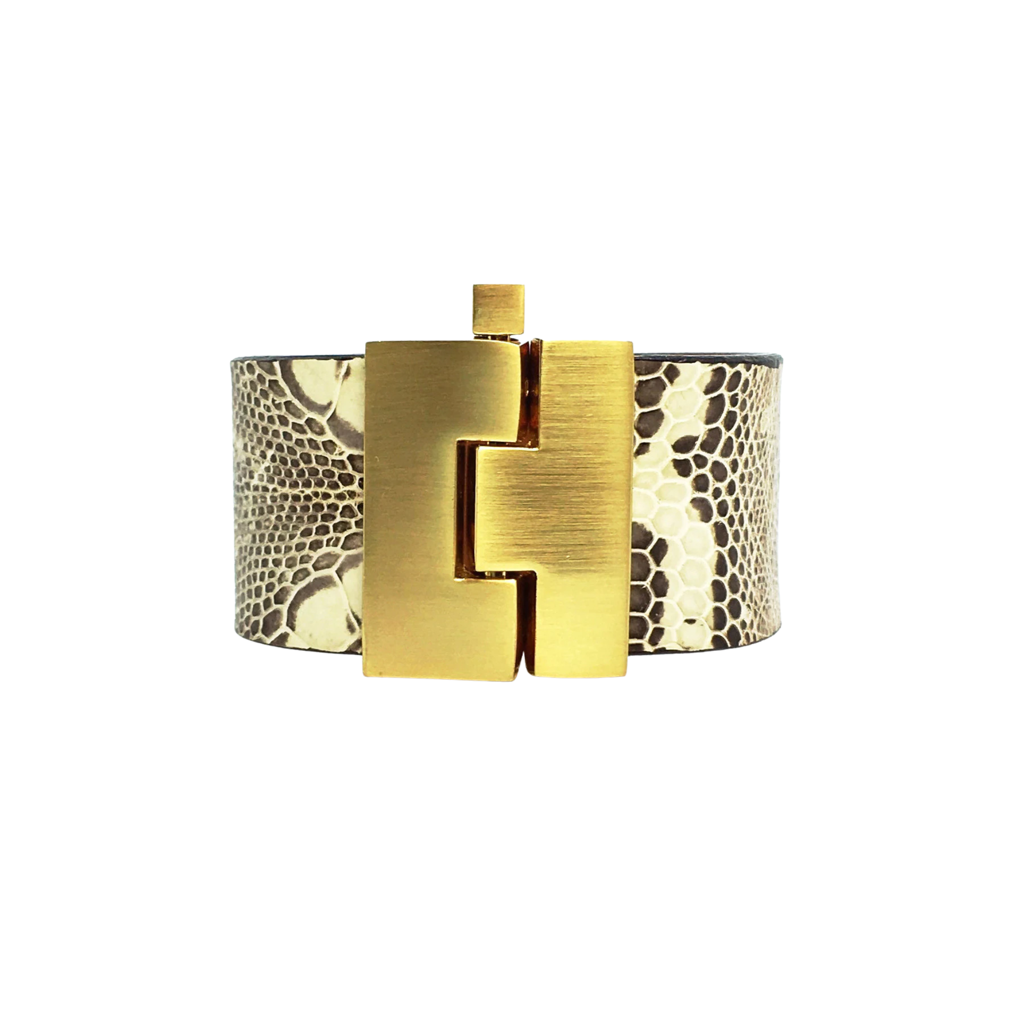 Wide Jigsaw Cuff