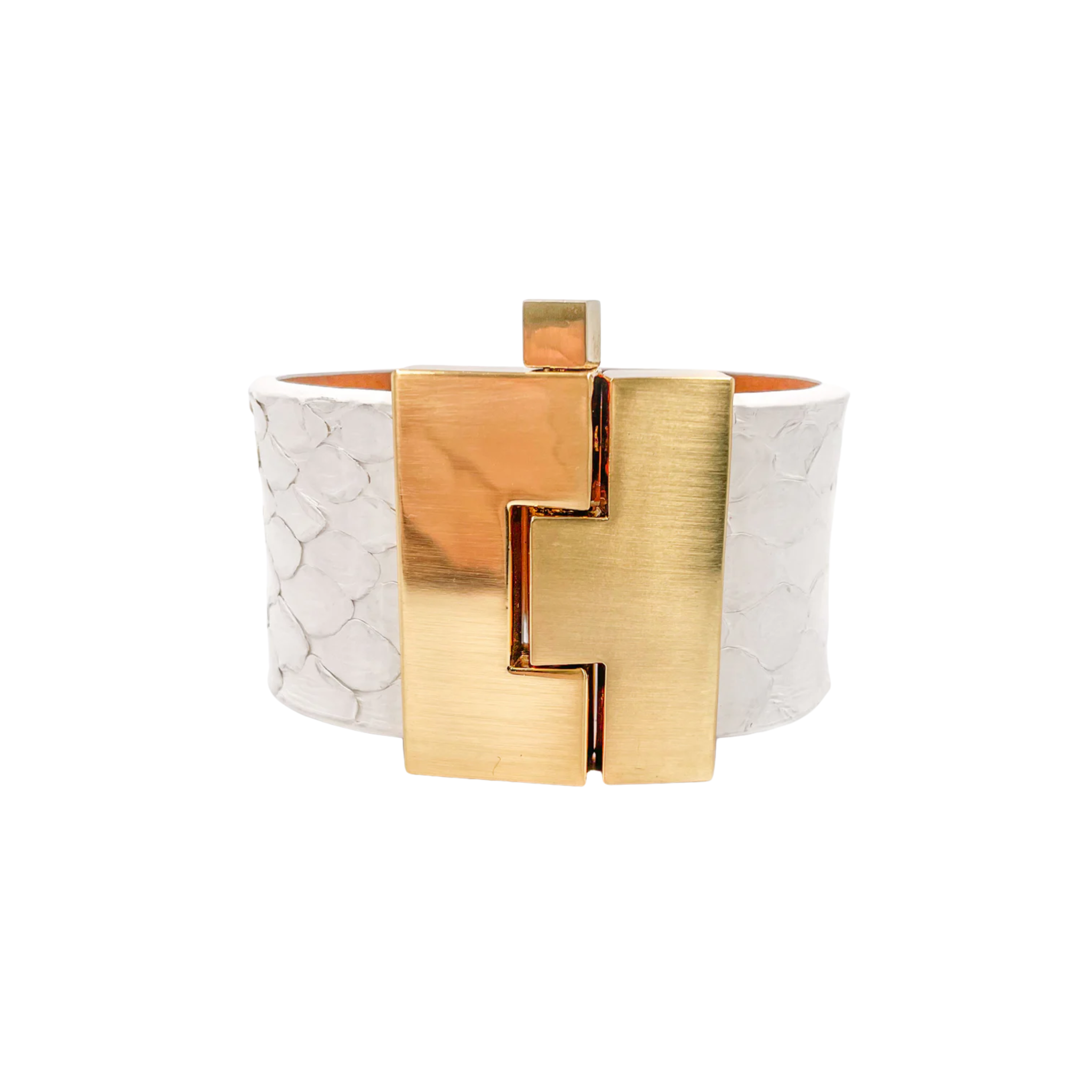 Wide Exotics Jigsaw Cuff