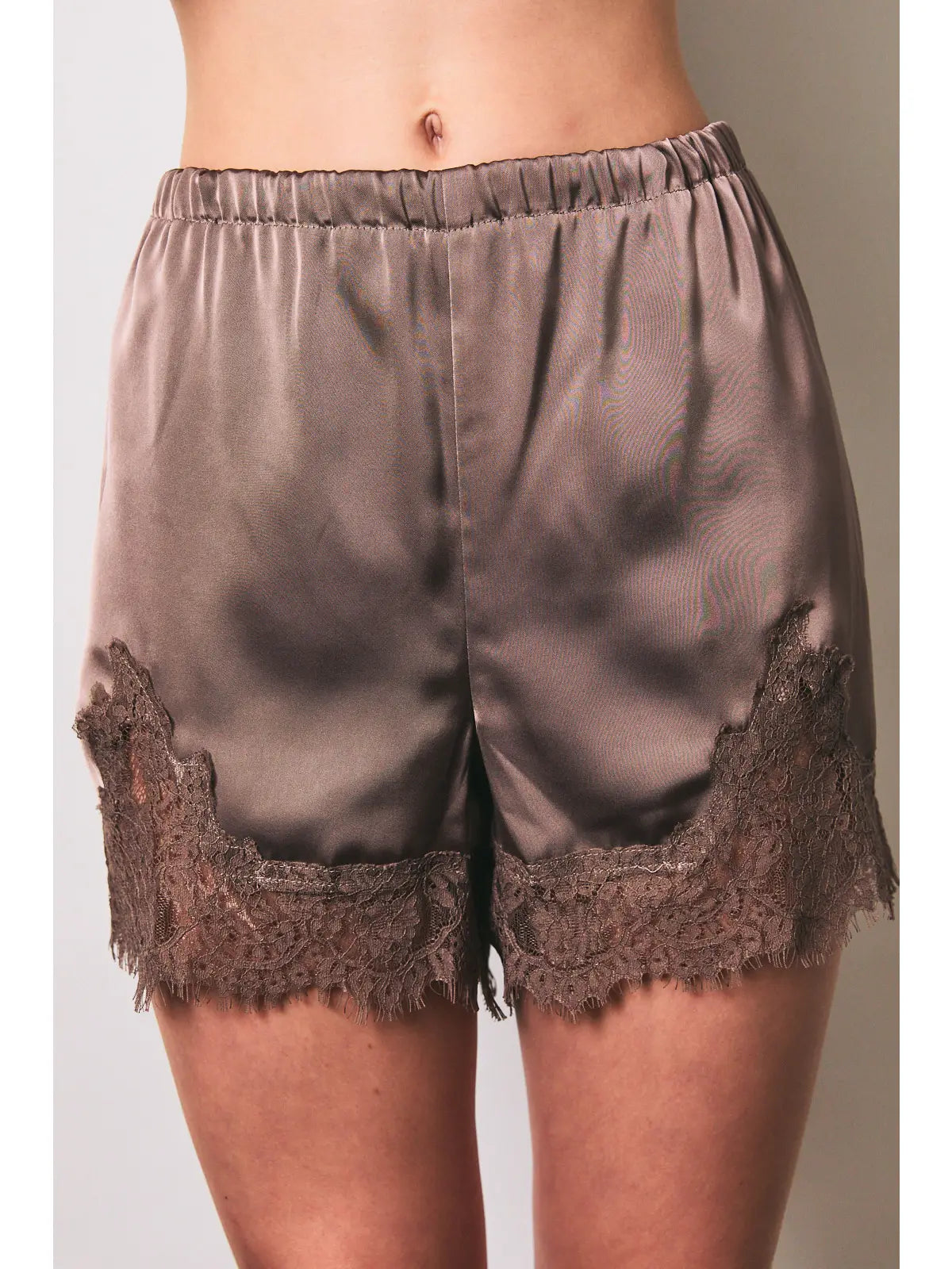 Lace Trim Shorts