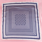 Polka Dot Satin Bandana