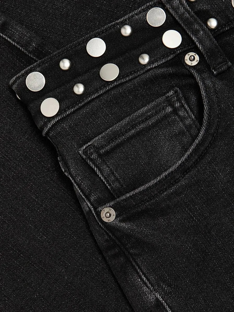 Le Sleek Straight Studded